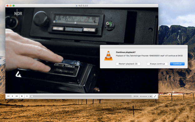 VLC medieafspiller