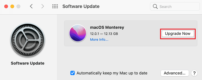 Actualizare software mac - upgrade acum