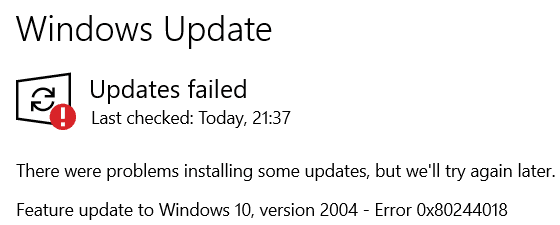 Windows-update-error-0x80244018