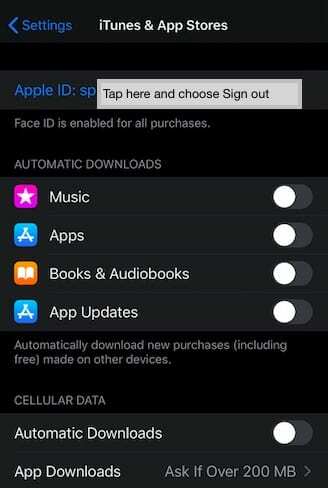 Mensagem de login do Apple Watch para comprar