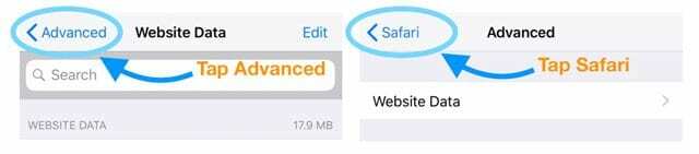 iPhoneでSafariの履歴を削除できない、修正