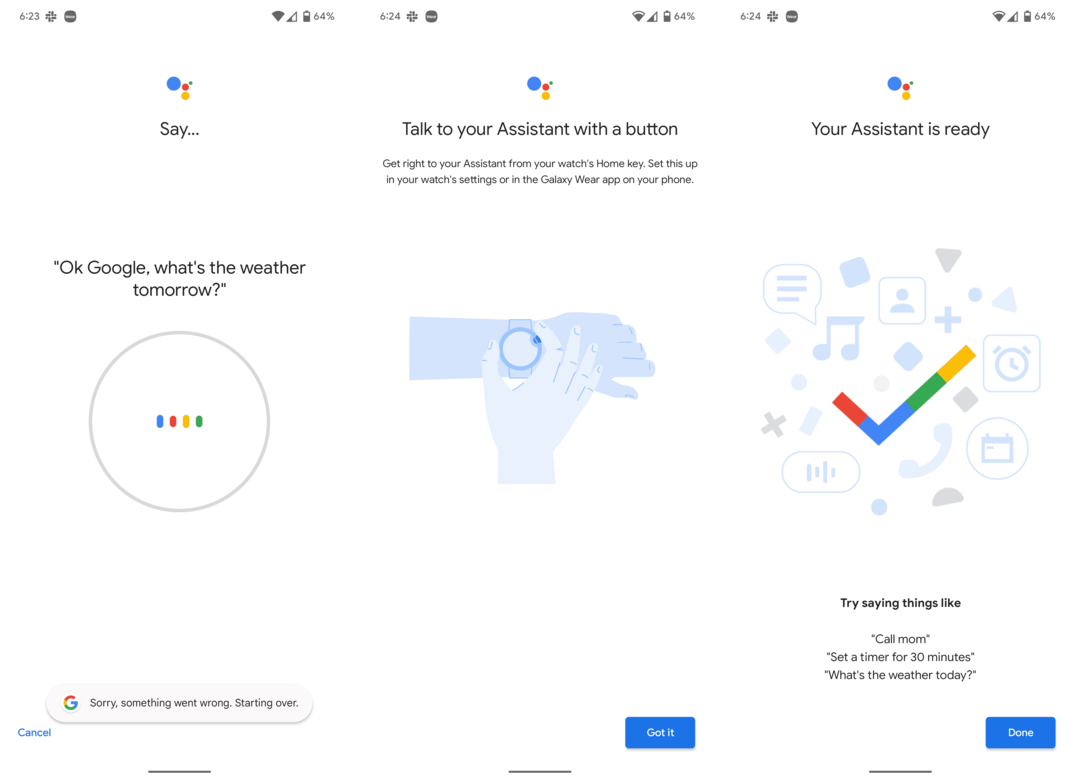 Jak nainstalovat Google Assistant na Galaxy Watch 4 – Nastavení – 3