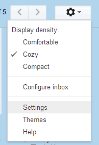 Gmail-Mail-settings-option