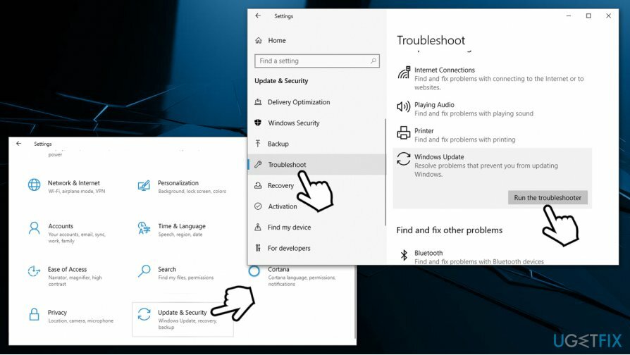 Führen Sie die Problembehandlung für Windows-Updates aus