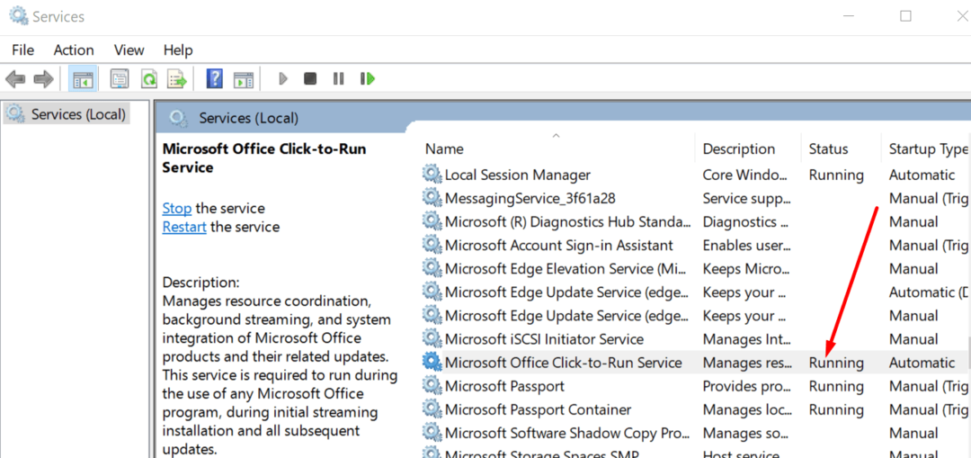 Microsoft Office Click-to-Run-Dienst