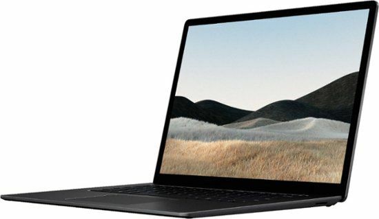 De Surface Laptop 4 is een premium laptop met een volledig metalen ontwerp, de nieuwste Intel-processors en een touchscreen. Het 15 inch model is verkrijgbaar in twee verschillende kleuren.