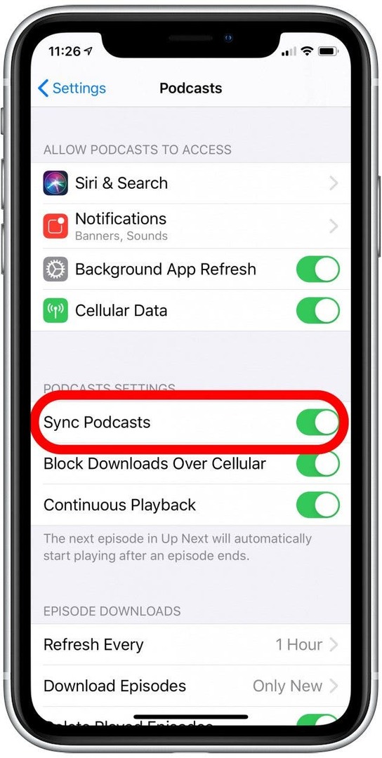 app podcast