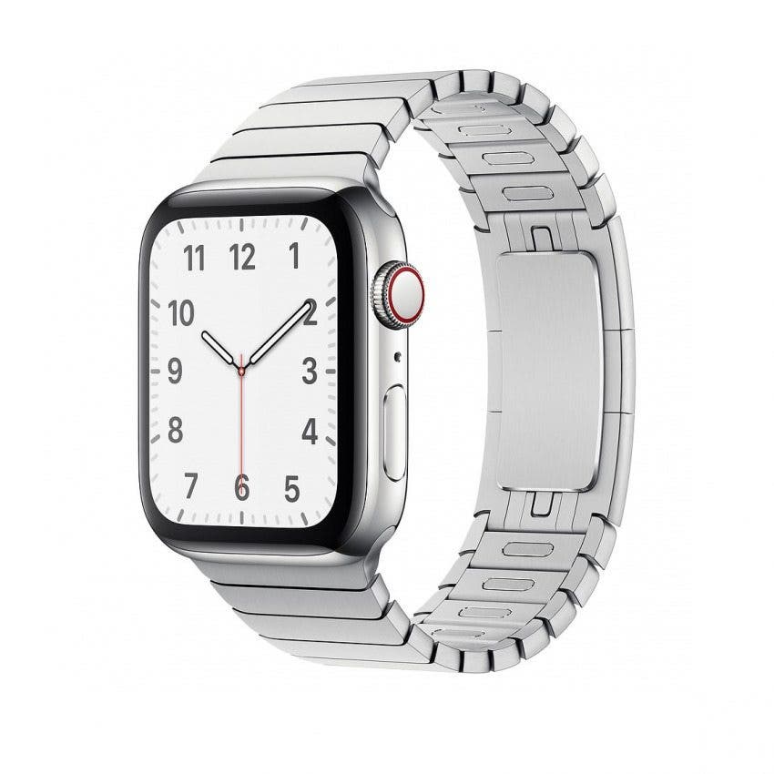 Apple Watch Silver Link Bracelet - תמונה מאת Apple.com