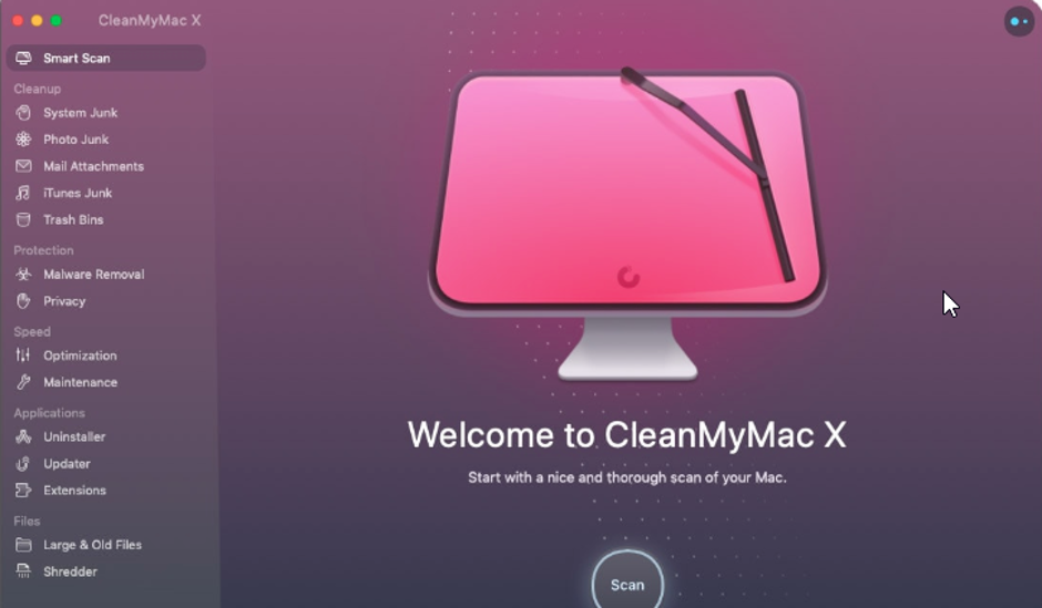 CleanMyMac X - Mac Cleaner Tool pentru optimizarea Mac și eliminarea programelor malware