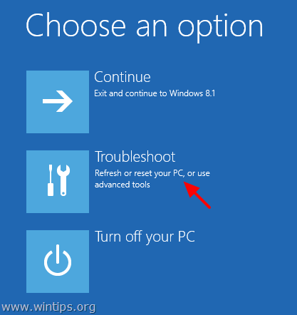 Odstraňování problémů se systémem Windows 8