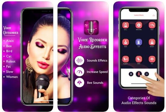 Girls Voice Changer für iPhone