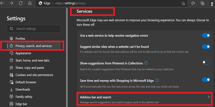 Bing-address-bar-and-search- settings