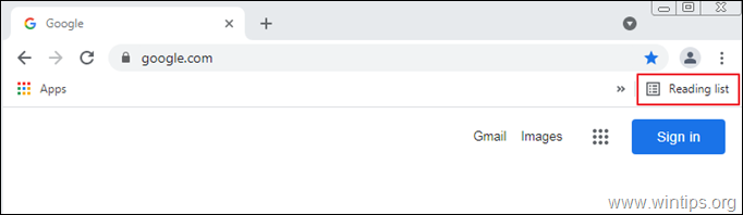 როგორ გამოვიყენოთ Reading List Chrome