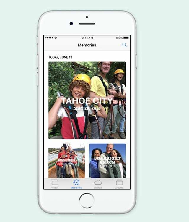 iOS 10 Memories i Facebook