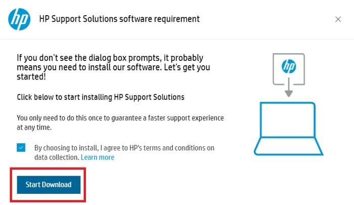 Last ned programvare for HP Support Solutions