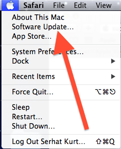 อัปเดตซอฟต์แวร์ Mac