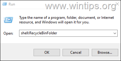 shell: RecycleBinFolder 