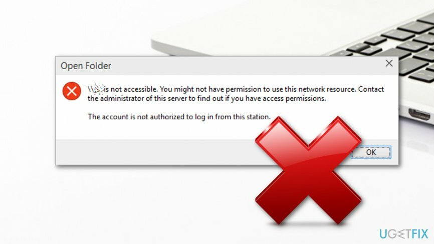 " Ο λογαριασμός δεν είναι εξουσιοδοτημένος για σύνδεση από αυτόν τον σταθμό" στον κωδικό σφάλματος των Windows 10