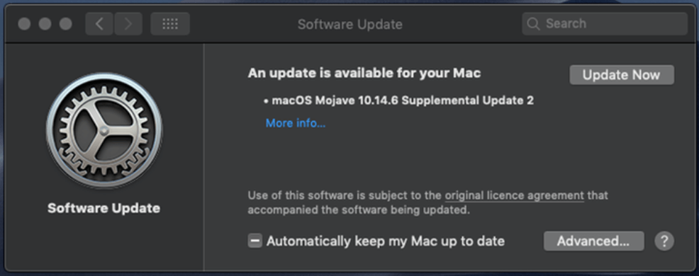 อัพเดทอุปกรณ์ของคุณเป็นประจำเพื่อเพิ่มความเร็วให้ Mac ของคุณ