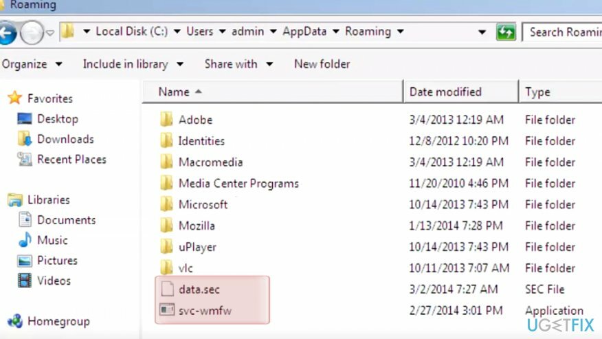 Poista jäljellä olevat Windows Security Master -tiedostot