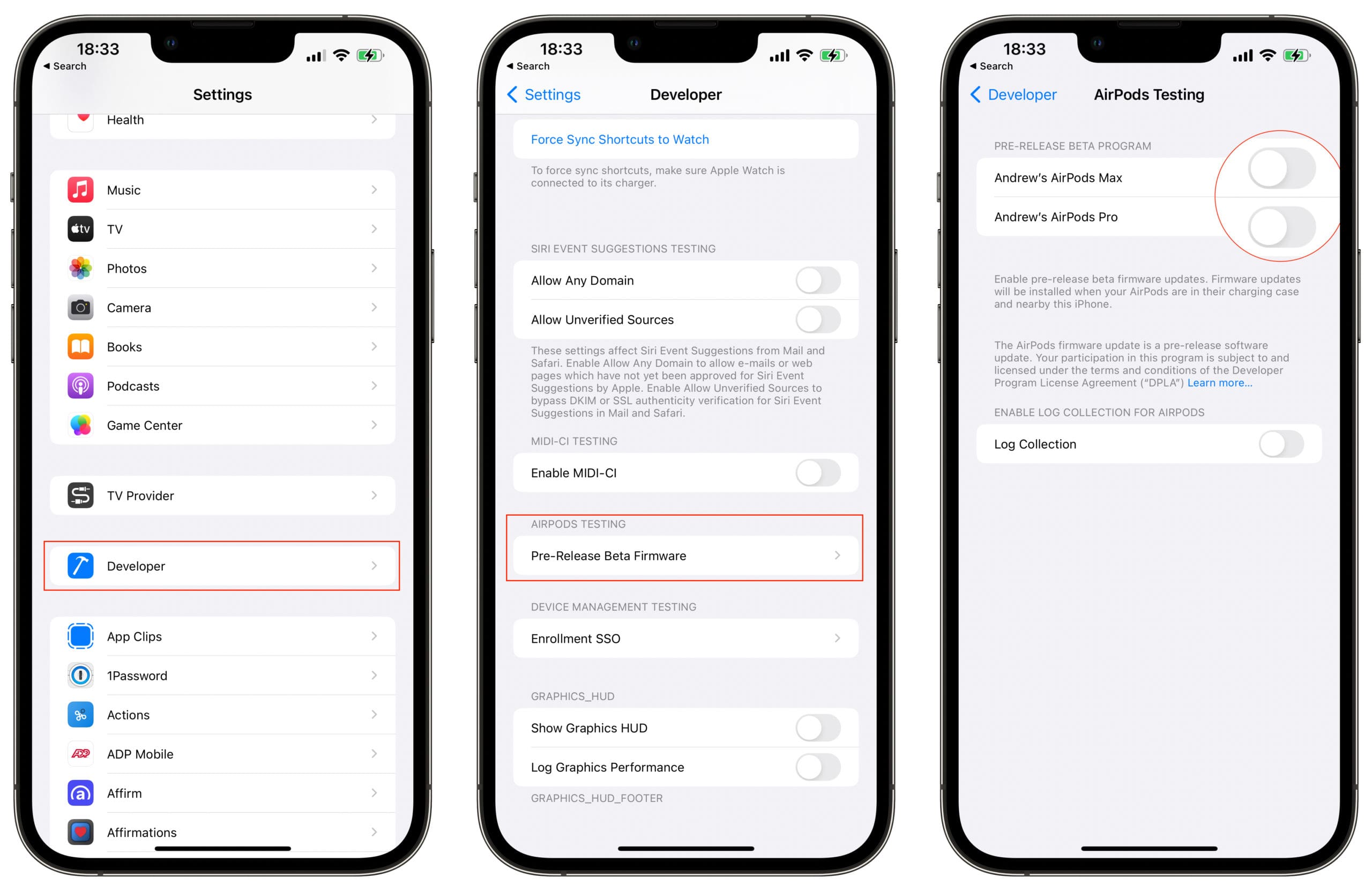 Sådan installeres beta-firmware på AirPods, AirPods Pro og AirPods Max