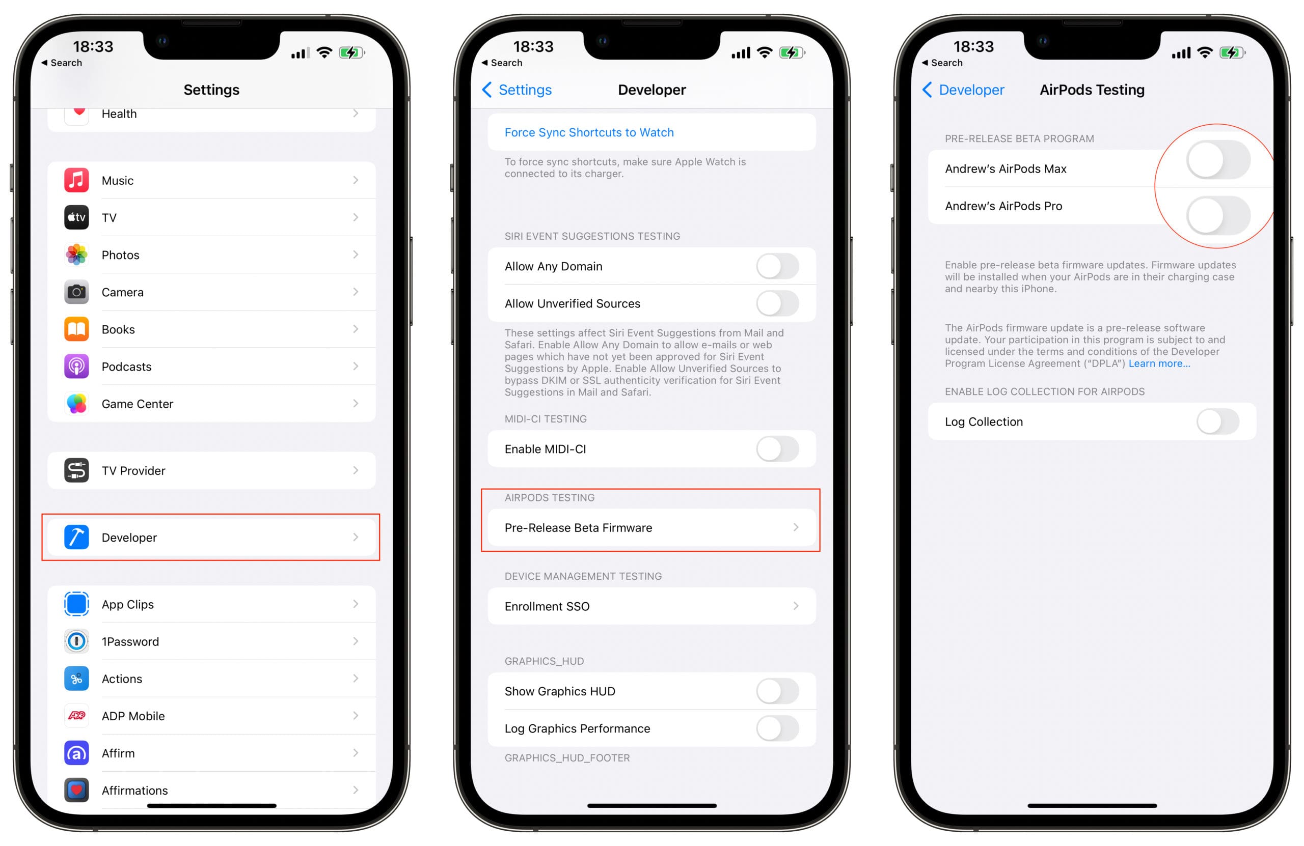 Kako instalirati Beta firmware na AirPods, AirPods Pro i AirPods Max