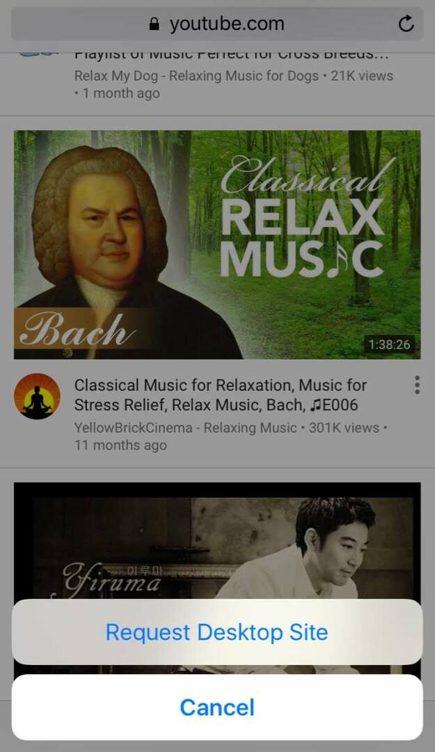 YouTube-videoiden toistaminen taustalla iOS 10:n avulla
