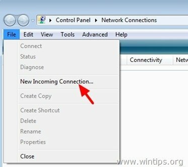 Configura server VPN Windows 10, 8, 7 o Vista