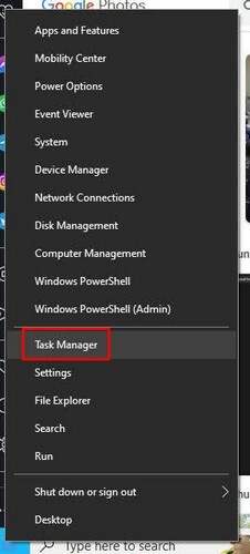 Windows 10 Task Manager