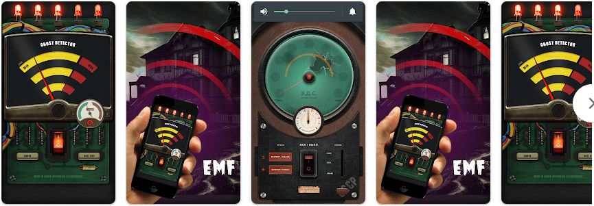 Ghost Detector – EM4 Sensor Ra szellemvadász alkalmazások
