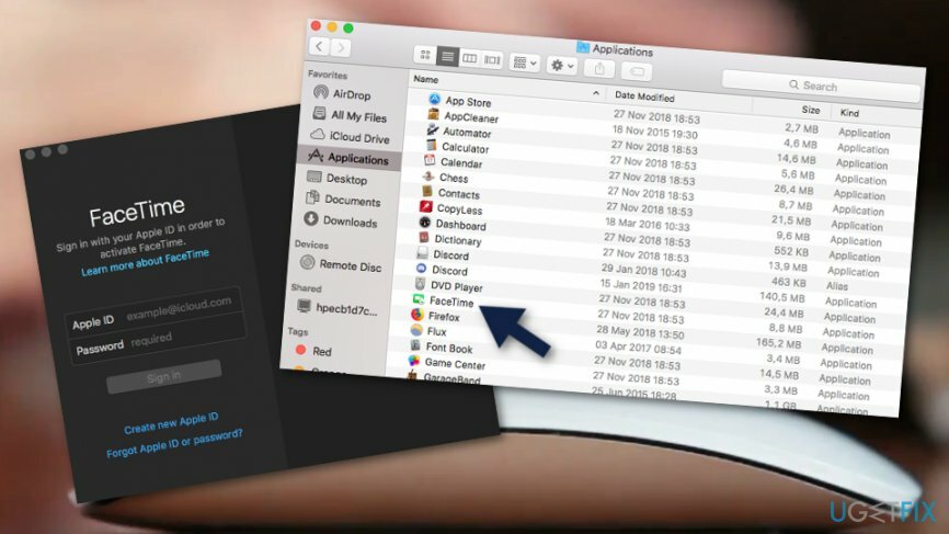 Sluk FaceTime på din Mac