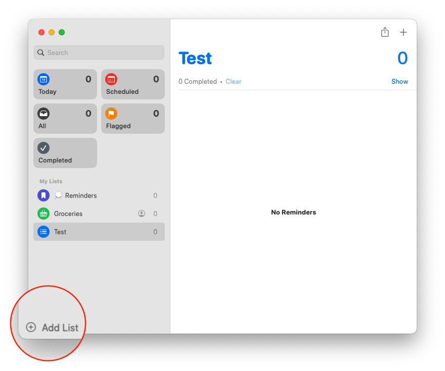 Как использовать представление Канбан в Apple Reminders на Mac — 1