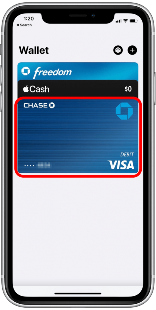 Välj det betal- eller kreditkort du vill använda för transaktionen