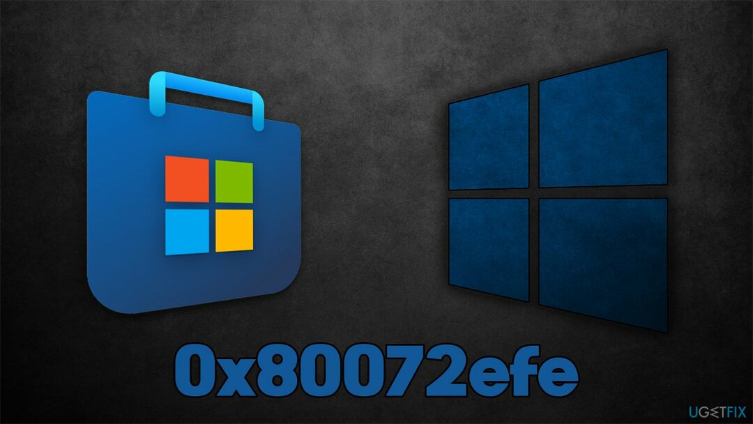 Как исправить код ошибки Microsoft Store 0x80072efe?