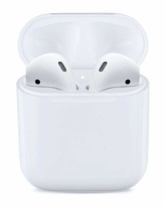 Biała lampka stanu AirPods