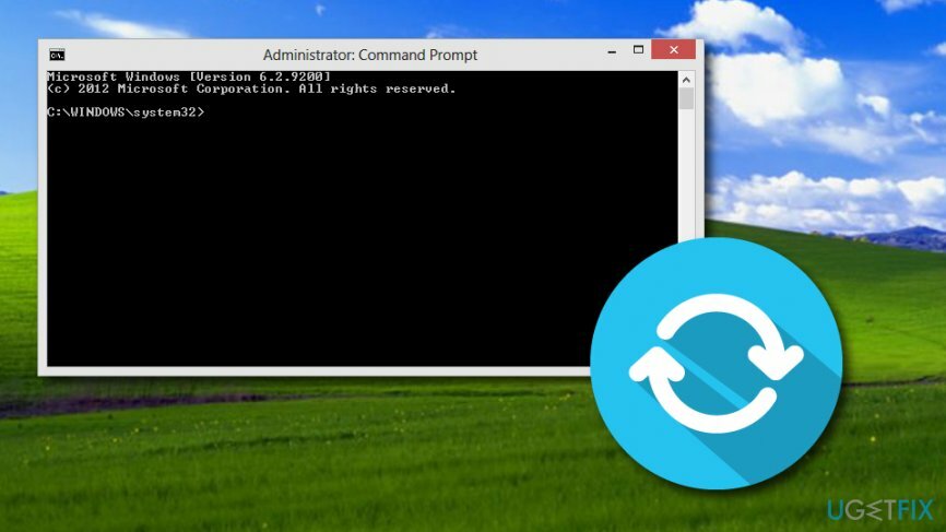 Windows 10 BSOD INTERNAL_POWER_ERROR की देखभाल करने के लिए cmd का उपयोग करें