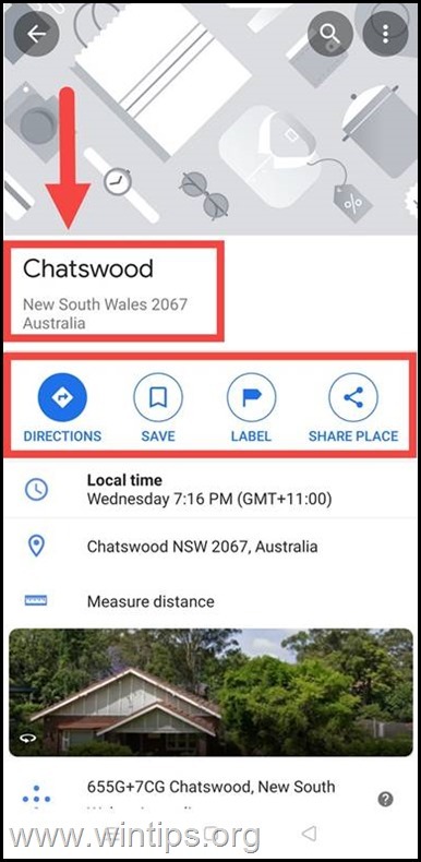 Comment déposer une épingle sur Google Maps sur mobile