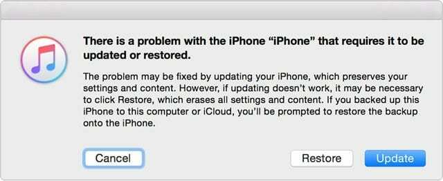 iOS güncellemesinden sonra iPhone siyah ekran hatası, düzeltme