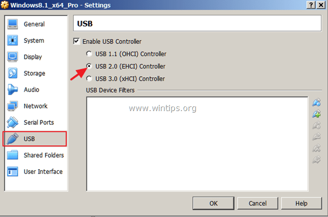USB 2 unterstützt Virtualbox