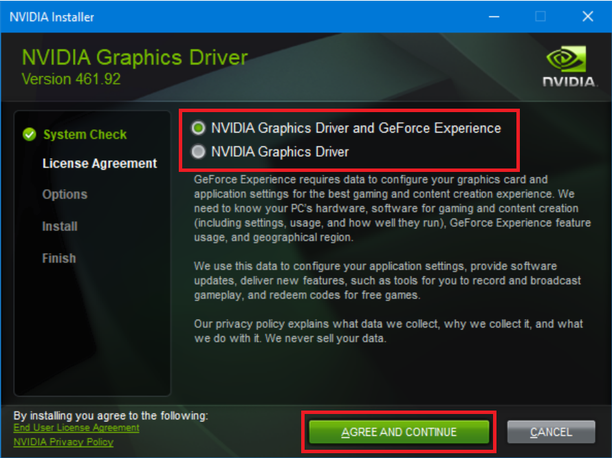 Nvidia grafikas draiveris un GeForce pieredze