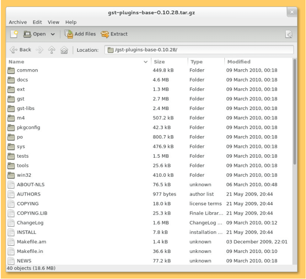 File Roller - Software de compressão