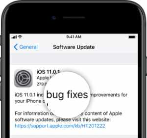 iOS-software-update met bugfixes in de opmerkingen