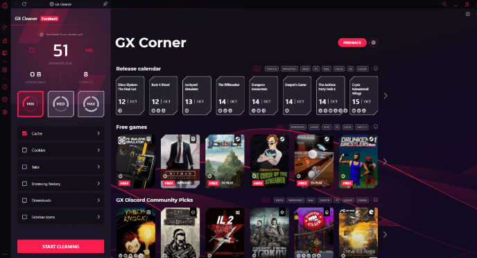 Opera GX - Browser pentru jocuri