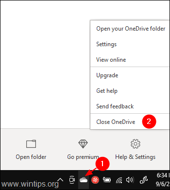 Windows 10에서 OneDrive 동기화 문제를 해결하는 방법.