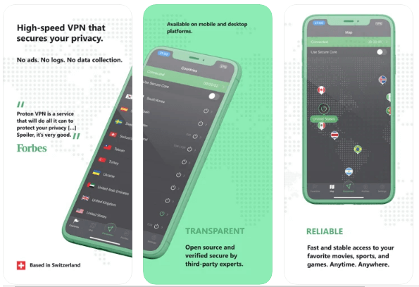 ProtonVPN - VPN veloce e sicura