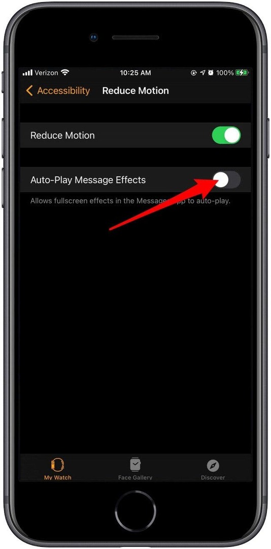 Kapcsolja ki az automatikus lejátszási üzeneteffektusokat