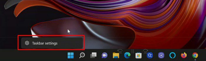 Pengaturan Taskbar Windows 11