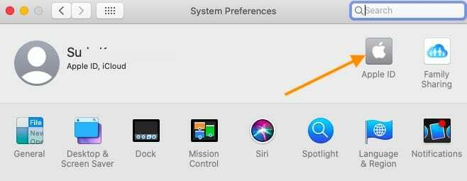 Zaloguj się na konto iCloud w systemie macOS Catalina
