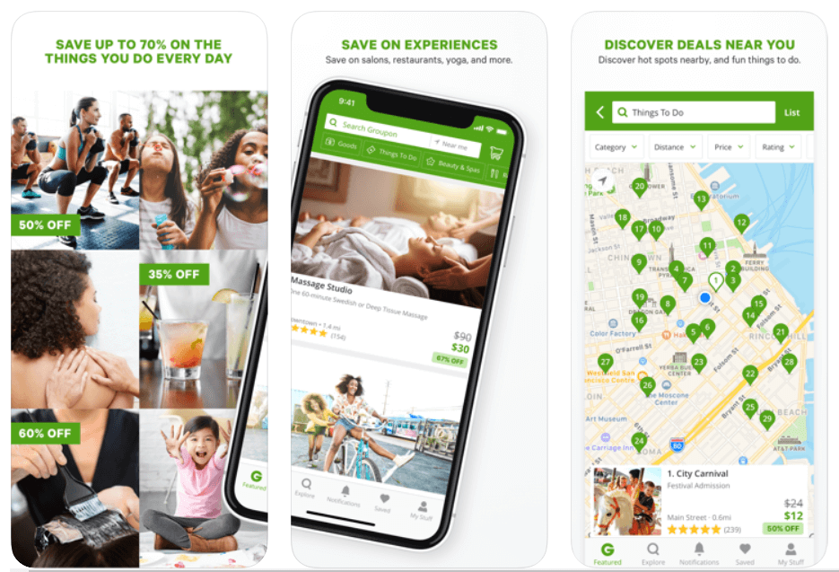 Groupon - Лучшее приложение для покупок