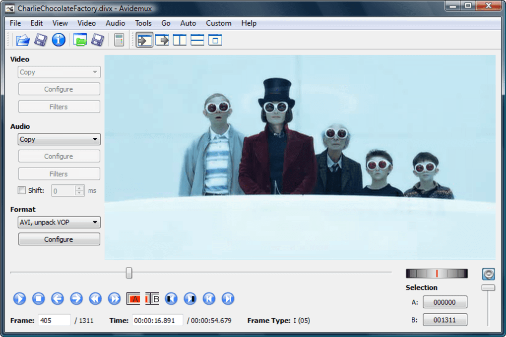 Avidemux - Perangkat Lunak Pengeditan Video Mac Gratis Terbaik